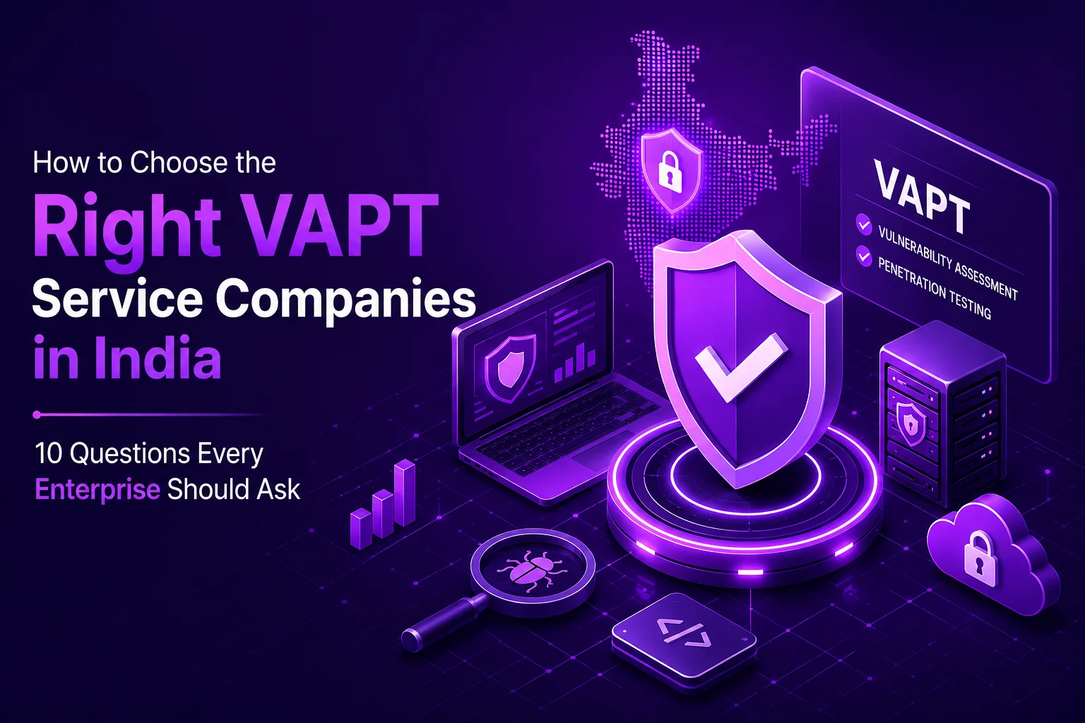 How to Choose the Right VAPT Service Companies in India: 10 Questions Every Enterprise Should Ask