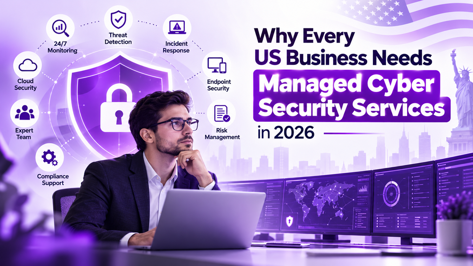 Why Every US Business Needs Managed Cyber Security Services in 2026